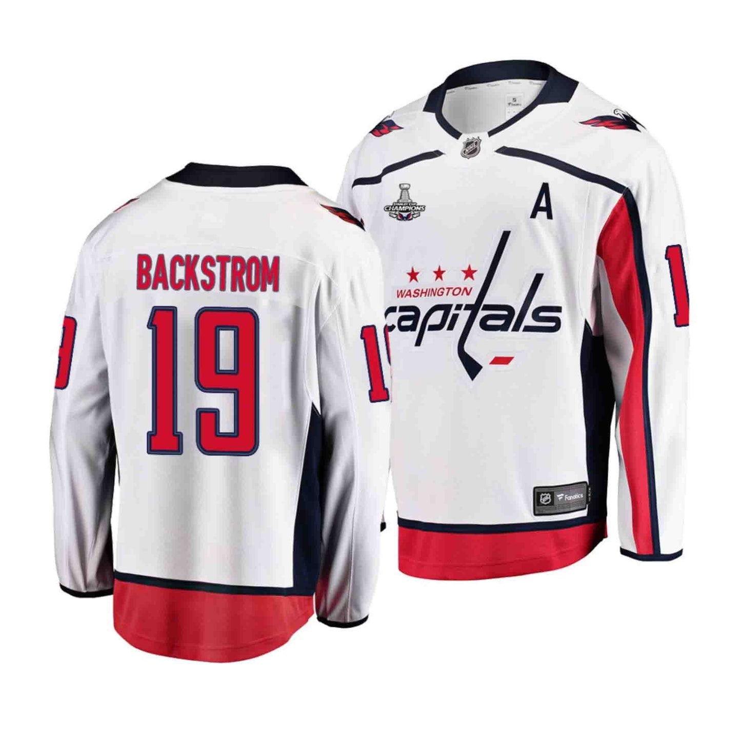 NHL Nicklas Backstrom Washington Capitals 19 Jersey