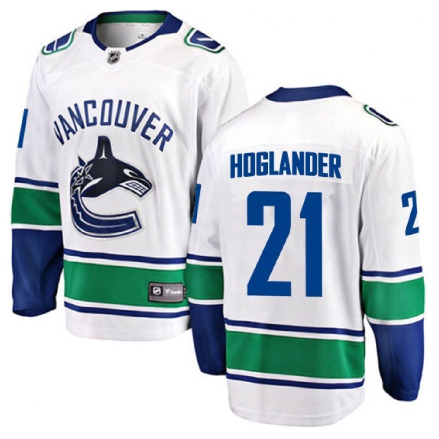 NHL Nils Hoglander Vancouver Canucks 21 Jersey