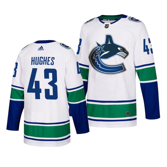 Quinn Hughes Vancouver Canucks 43 Jersey