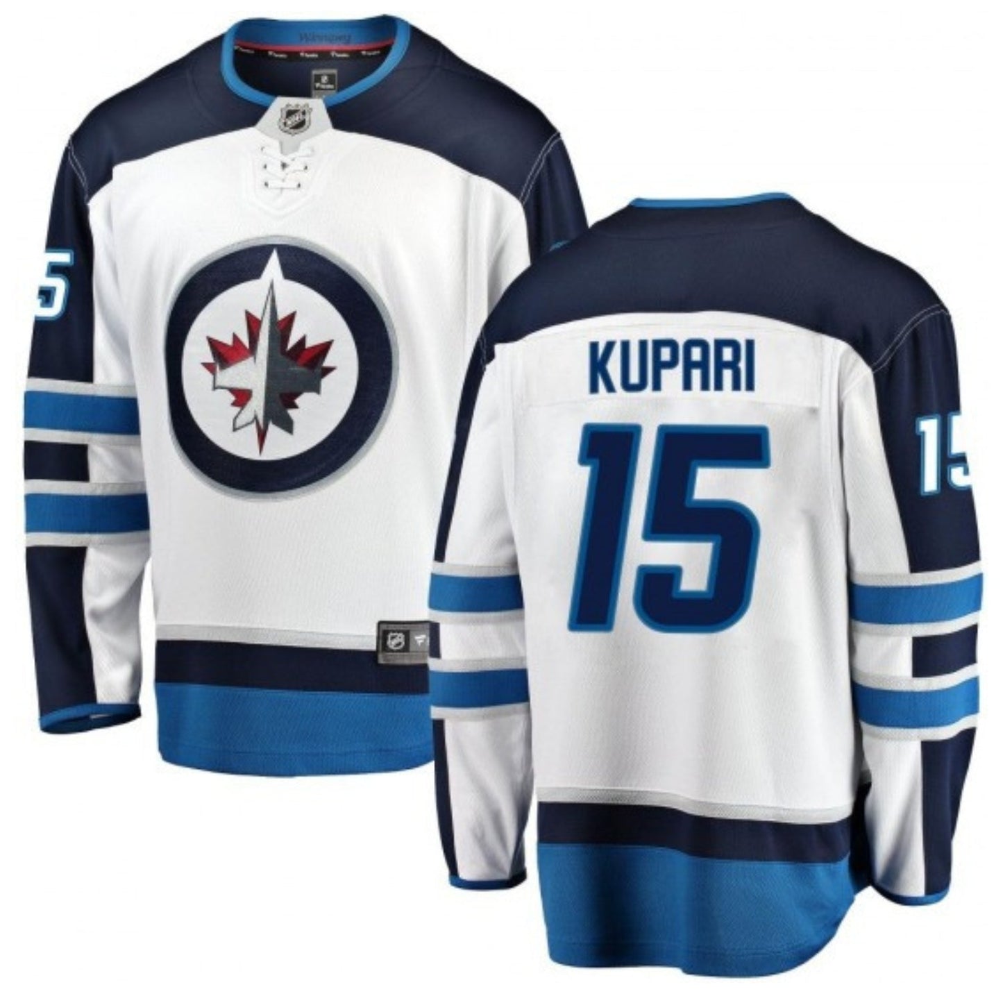 NHL Rasmus Kupari Winnipeg Jets 15 Jersey