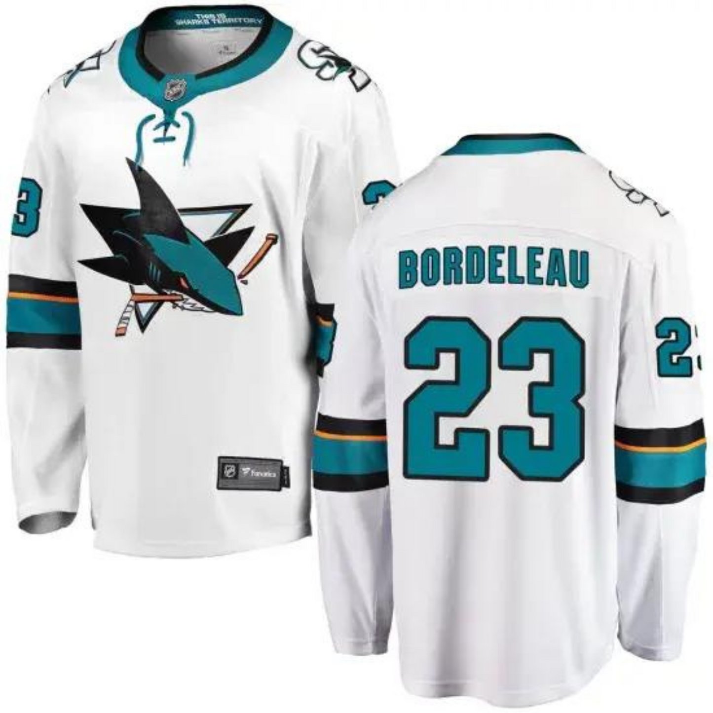 NHL Thomas Bordeleau San Jose Sharks 17 Jersey