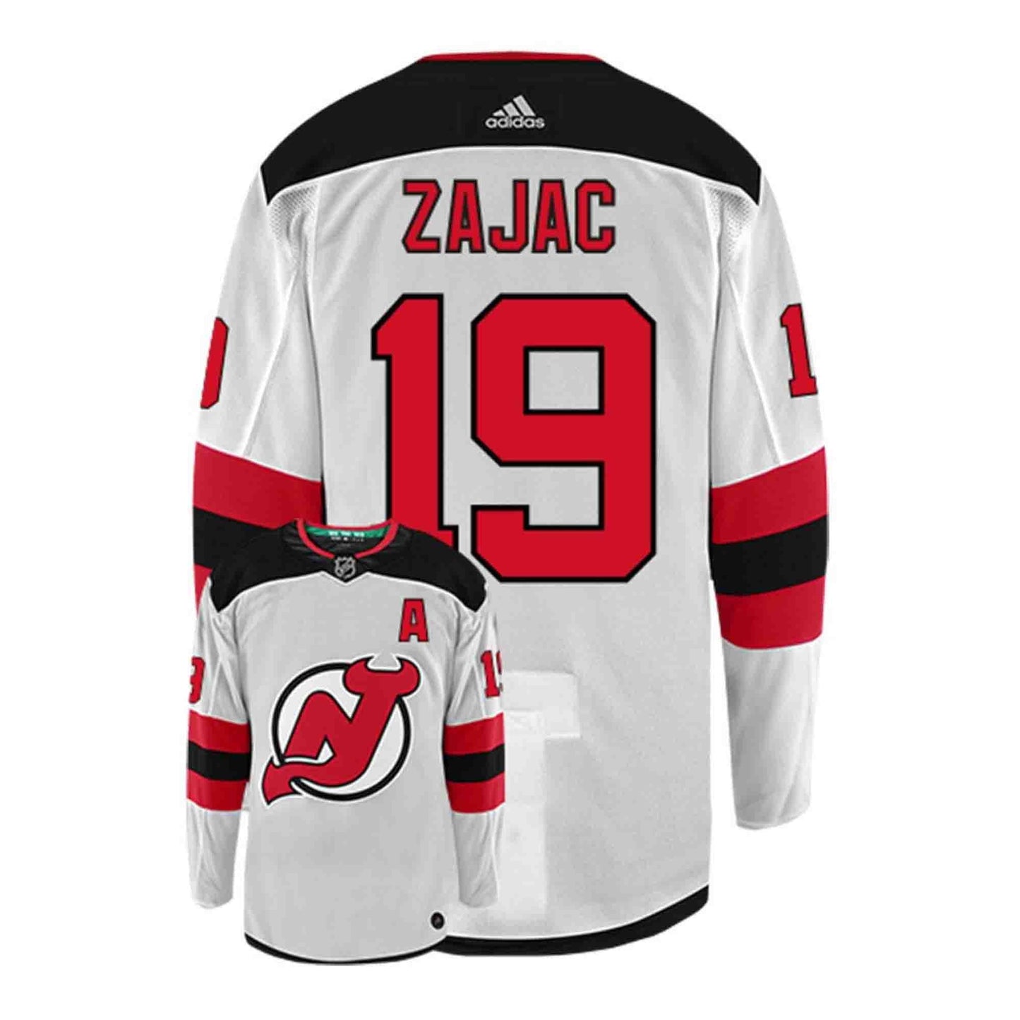 NHL Travis Zajac New Jersey Devils 19 Jersey