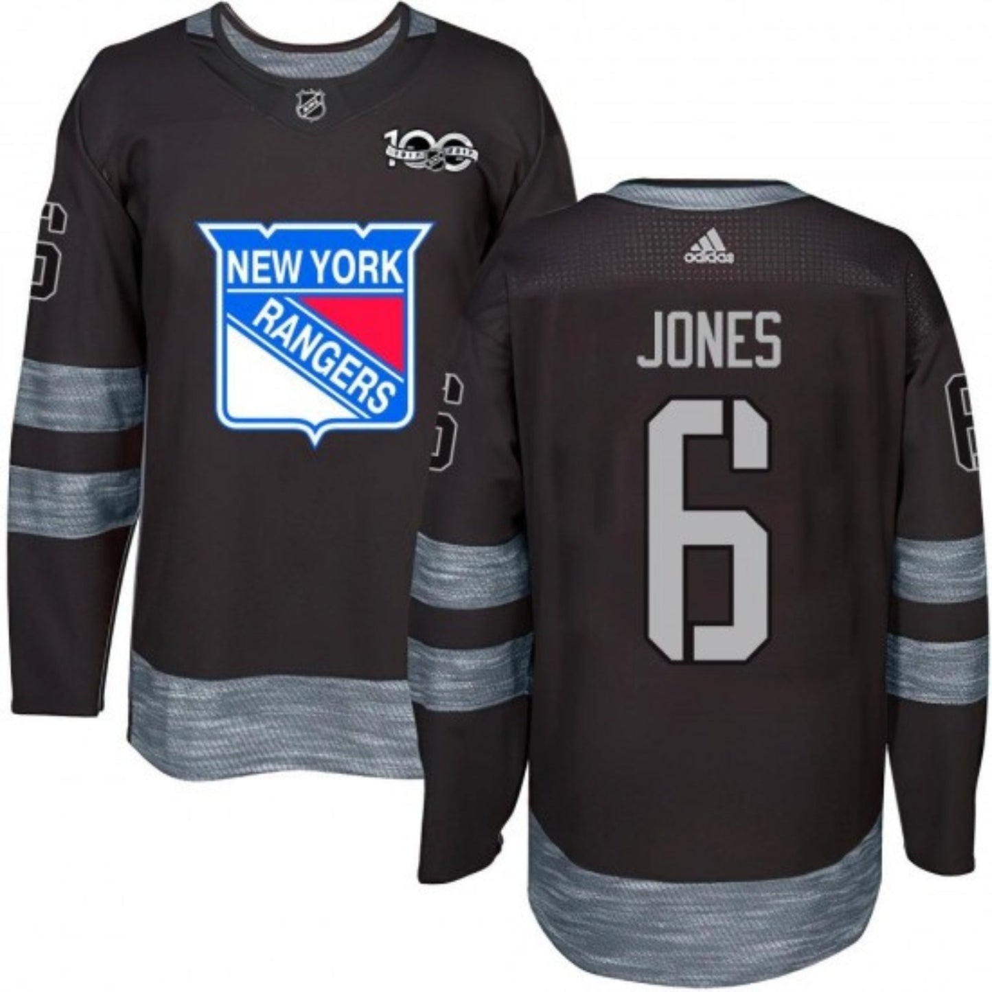 NHL Zac Jones New York Rangers 6 Jersey