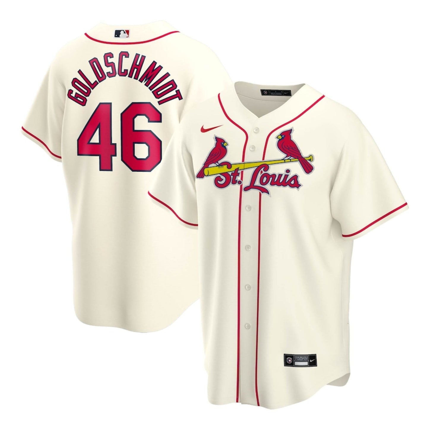 MLB Paul Goldschmidt St. Louis Cardinals 46 Jersey