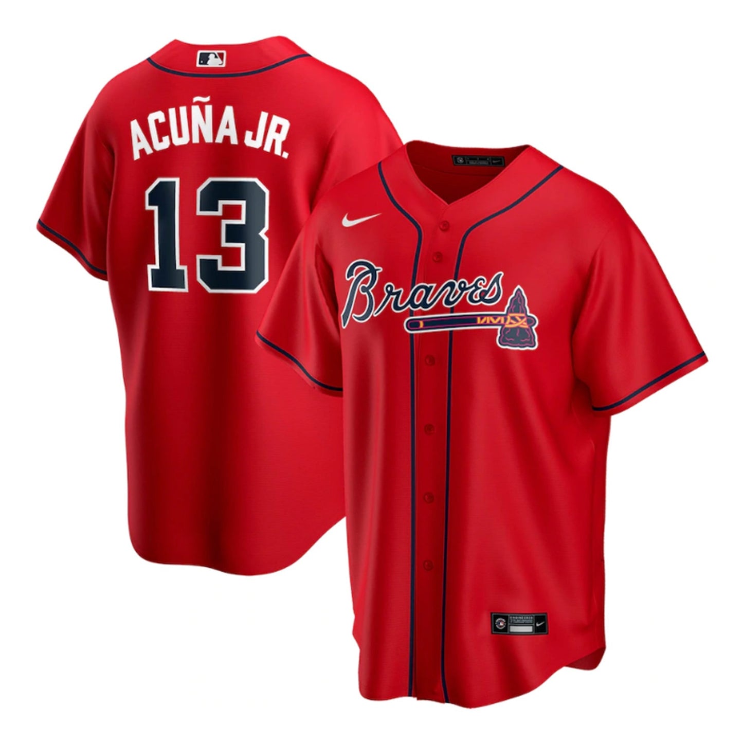 MLB Ronald Acuna Jr. Atlanta Braves 13 Jersey