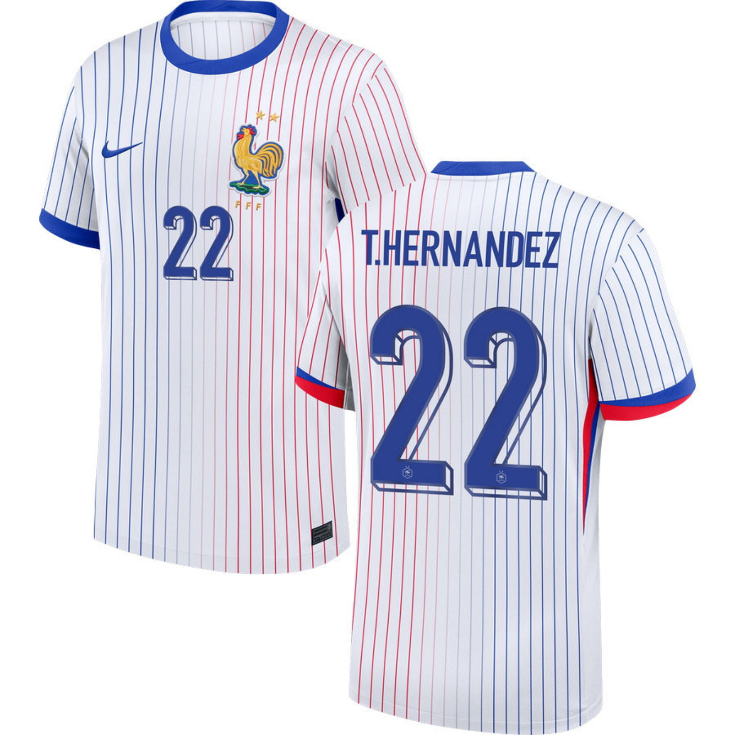 Theo Hernandez France 22 FIFA World Cup Jersey