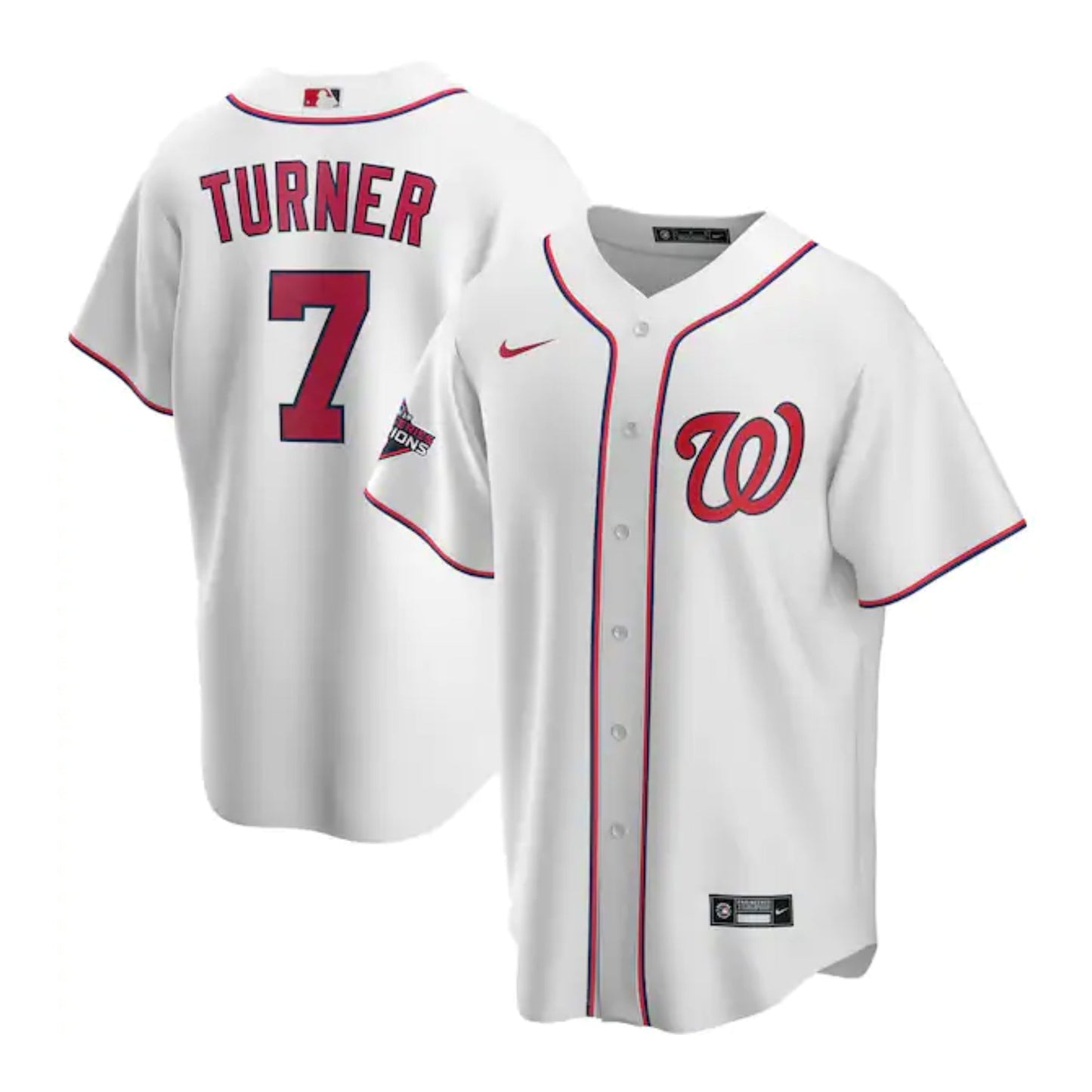 Trea Turner Washington Nationals 7 Jersey