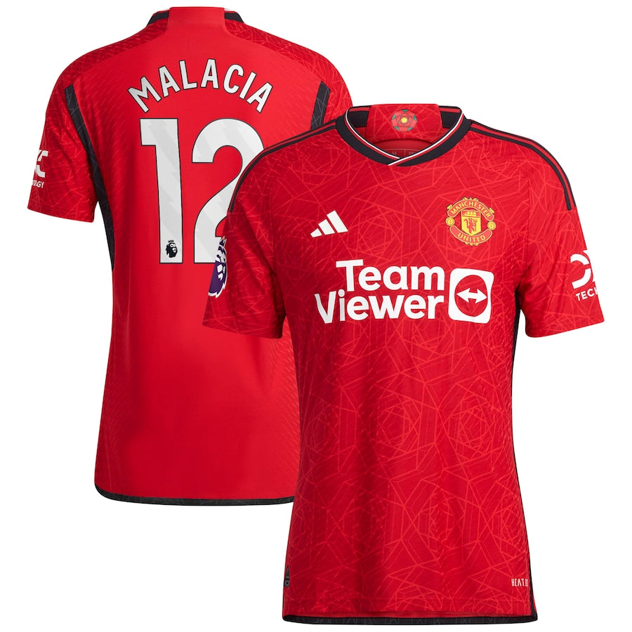 Tyrell Malacia Manchester United 12 Jersey