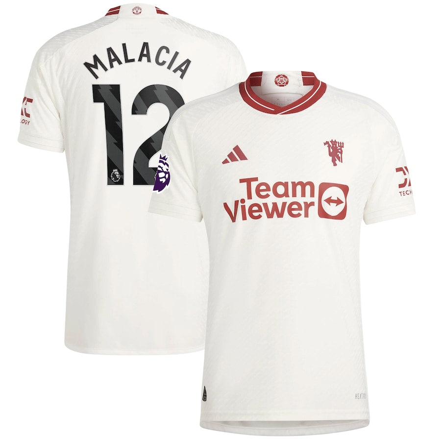 Tyrell Malacia Manchester United 12 Jersey
