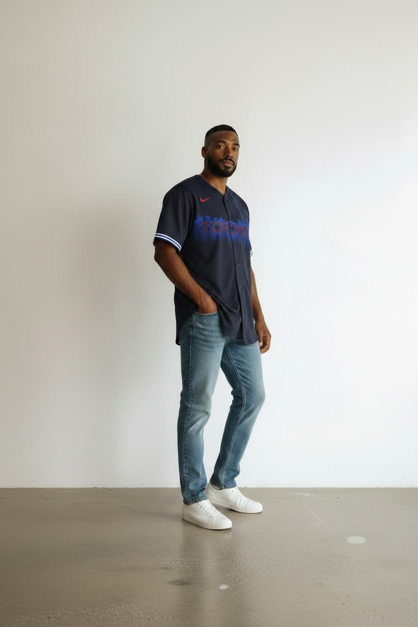 Toronto Blue Jays 2025-26 City Connect Limited Jersey - Navy