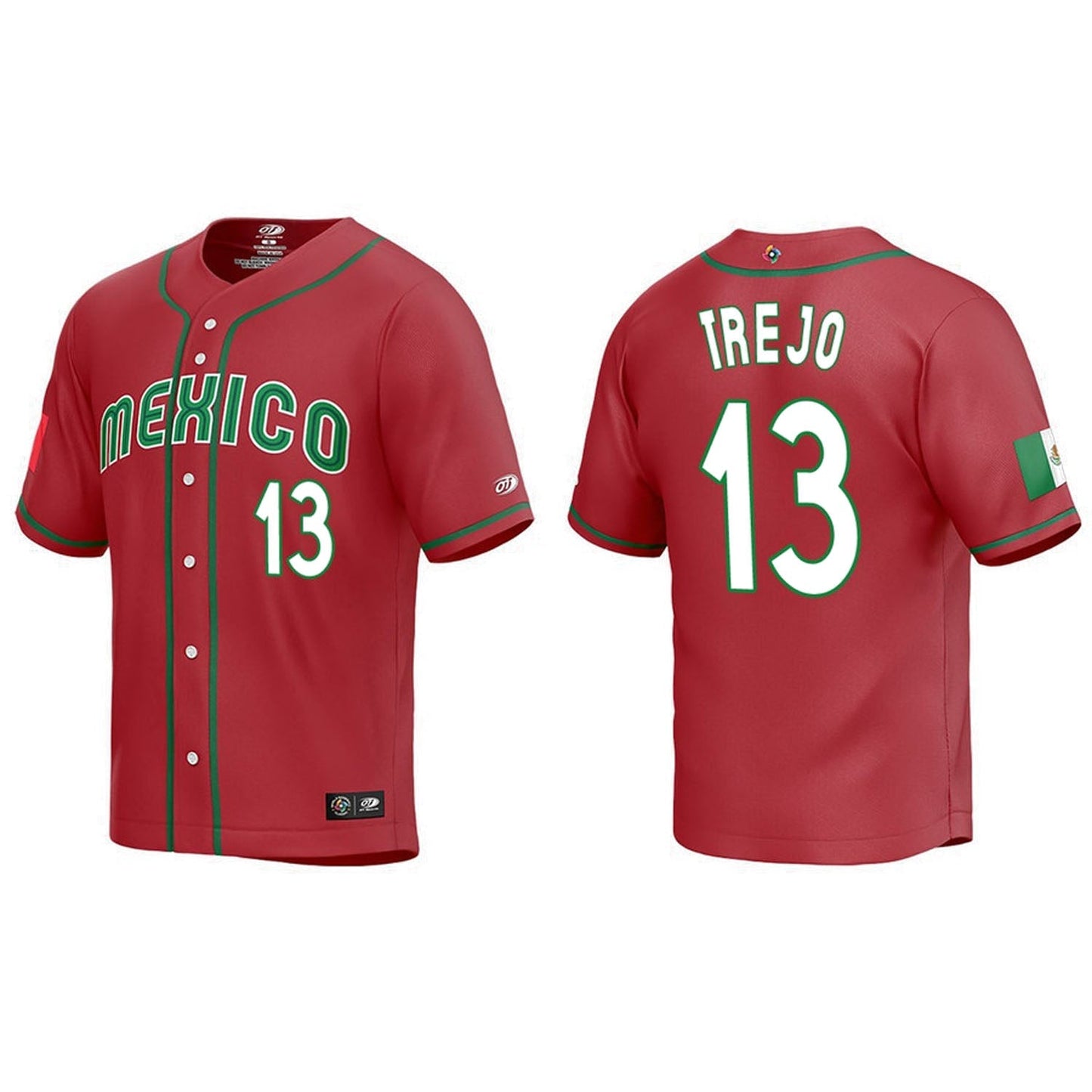 WBC Alan Trejo Mexico 13 Jersey