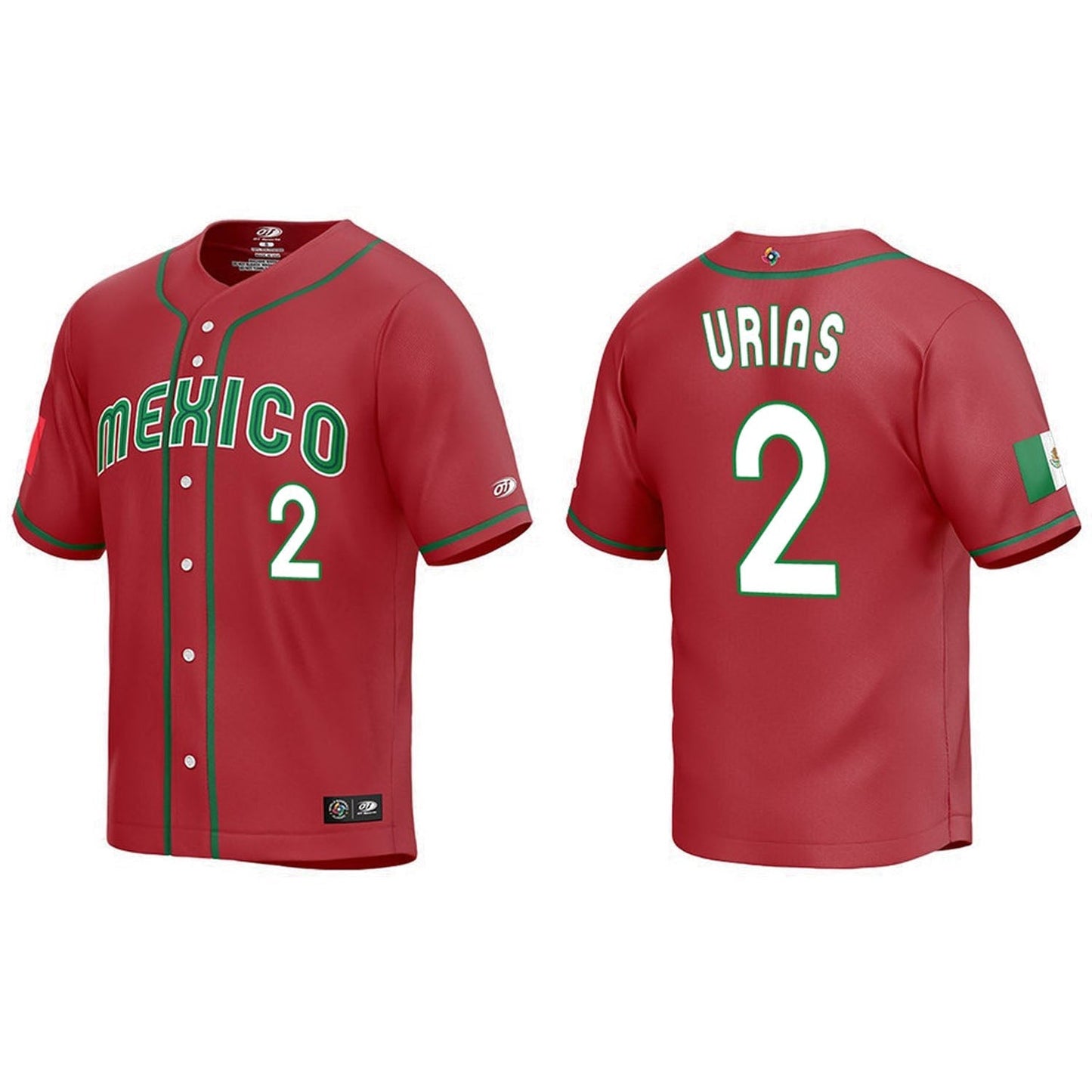 WBC Luis Urias Mexico 2 Jersey