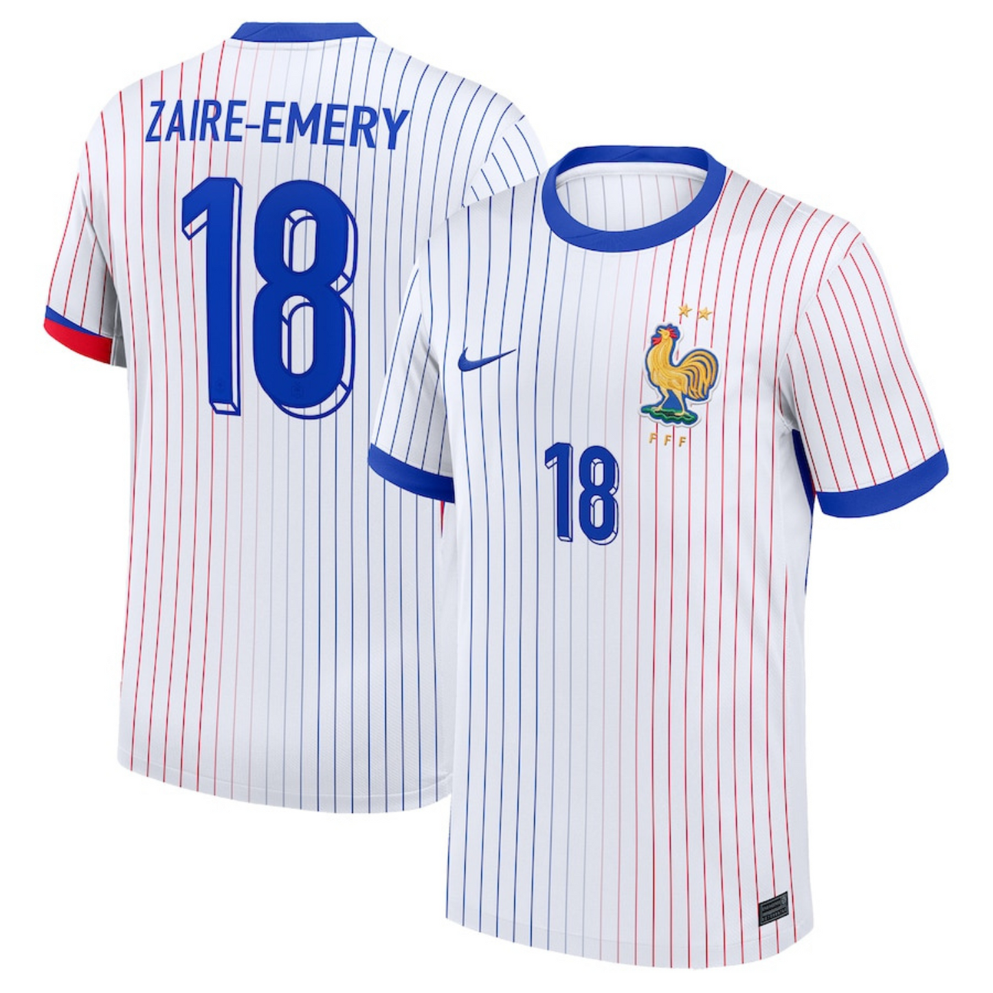 Warren Zaire-Emery France 18 FIFA World Cup Jersey