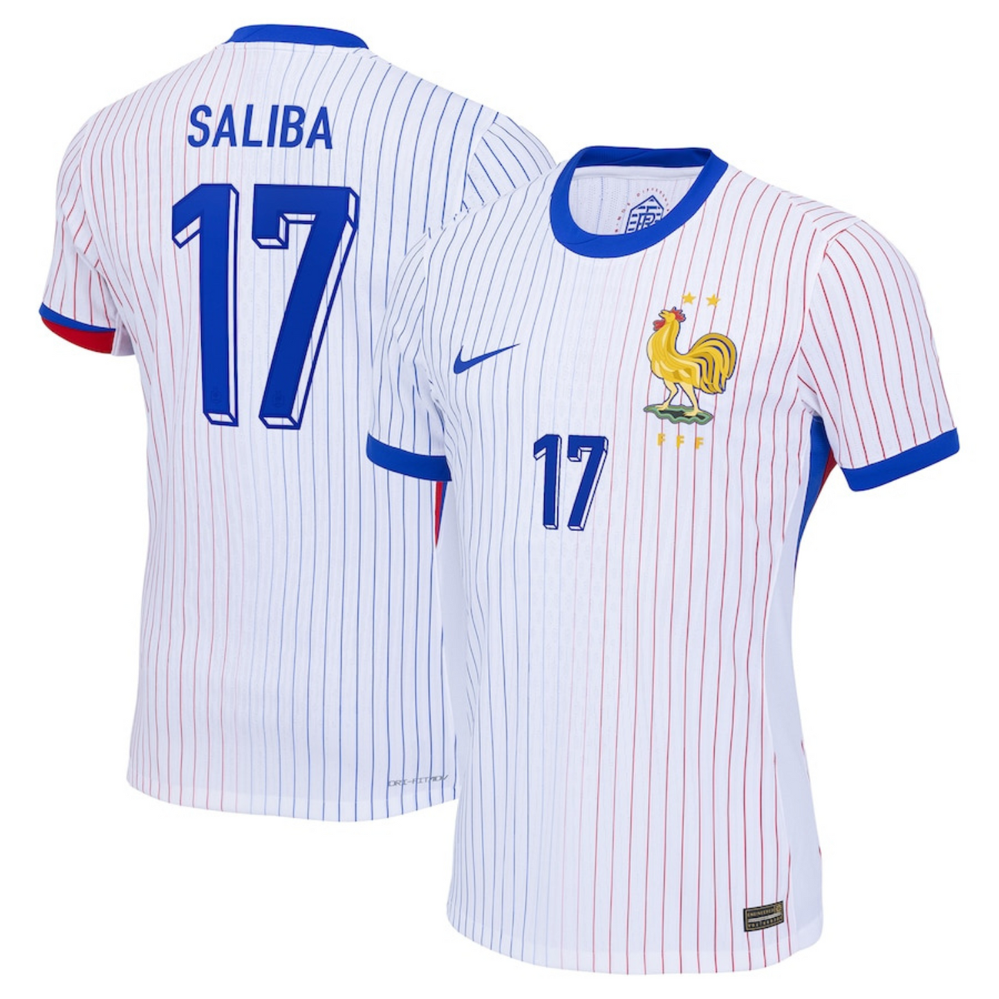 William Saliba France 17 FIFA World Cup Jersey
