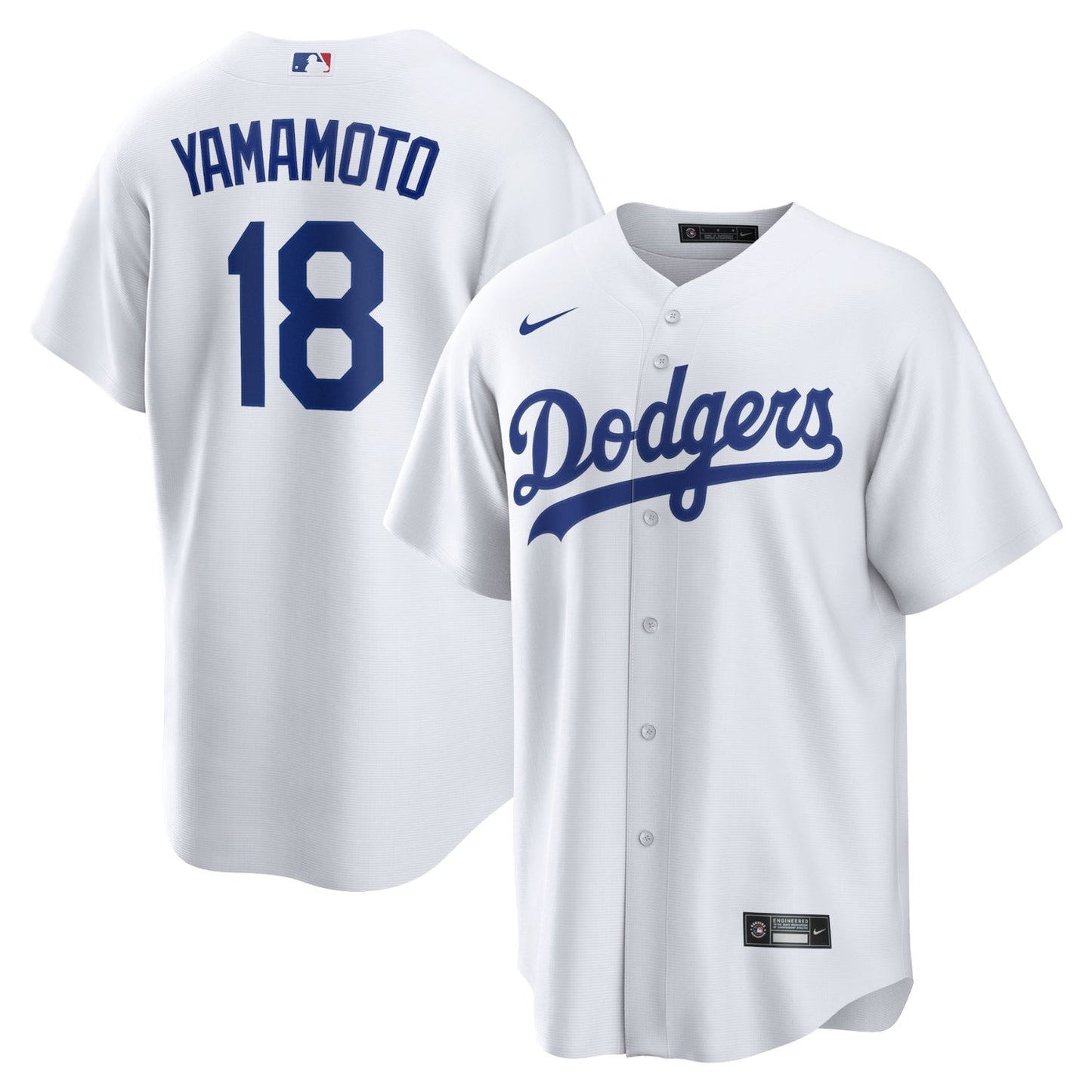 Yoshinobu Yamamoto Los Angeles Dodgers 18 Jersey