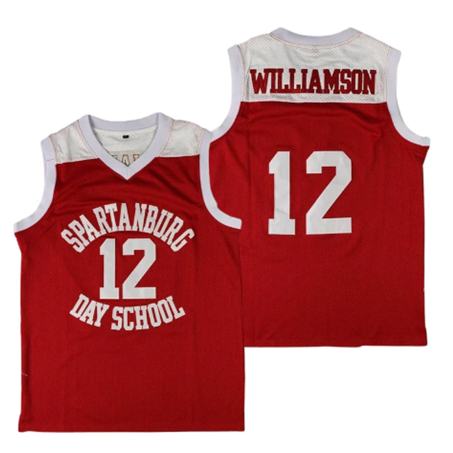 Zion Williamson Spartanburg Day School 12 Jersey - Sports Jersey Direct