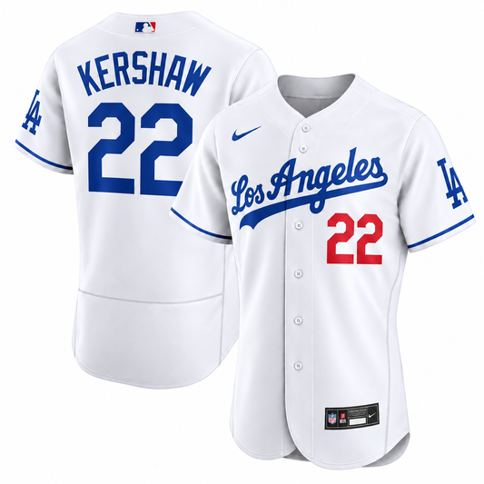 Clayton Kershaw #22 Los Angeles Dodgers Jersey