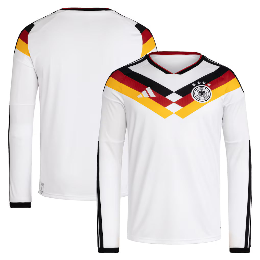 Germany National Team FIFA x World Cup 2026 Home Long Sleeve Jersey - White
