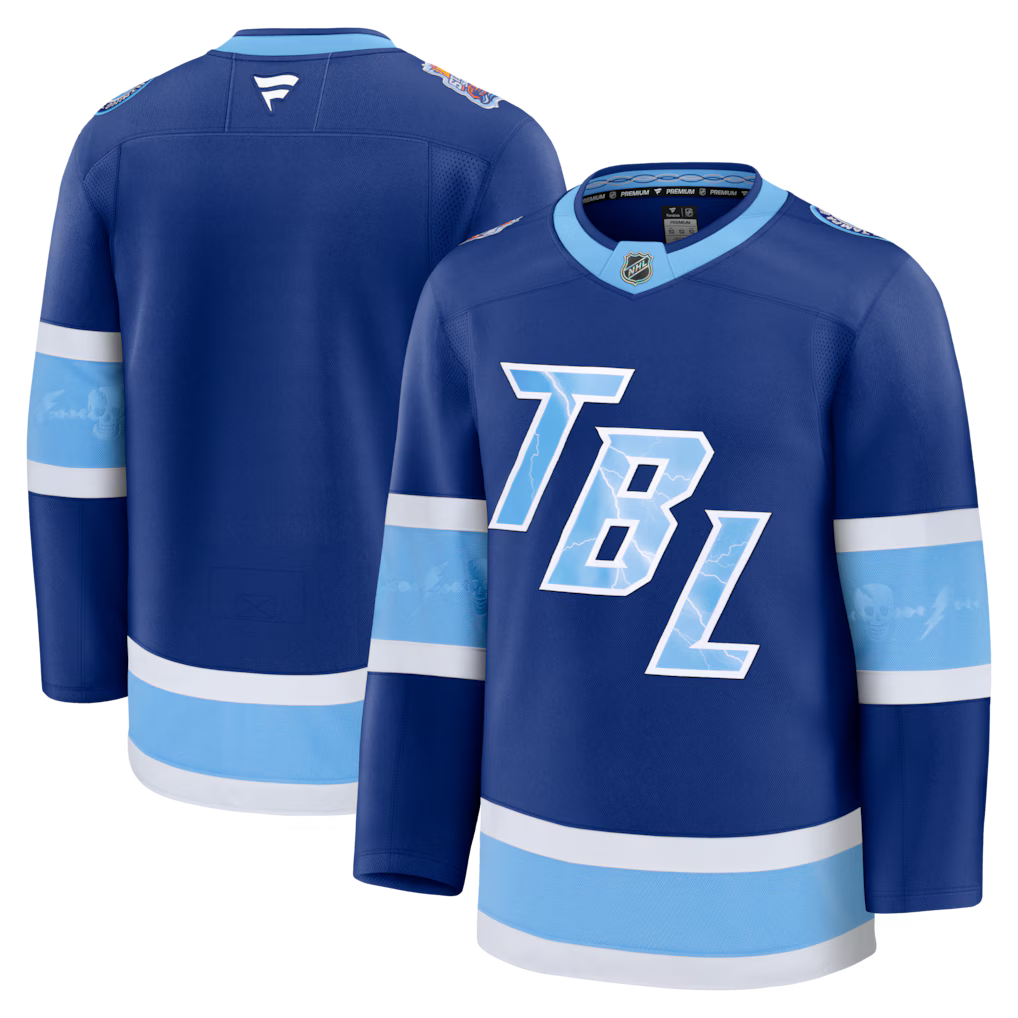 Tampa Bay Lightning Stadium Series Premium Jersey - Blue