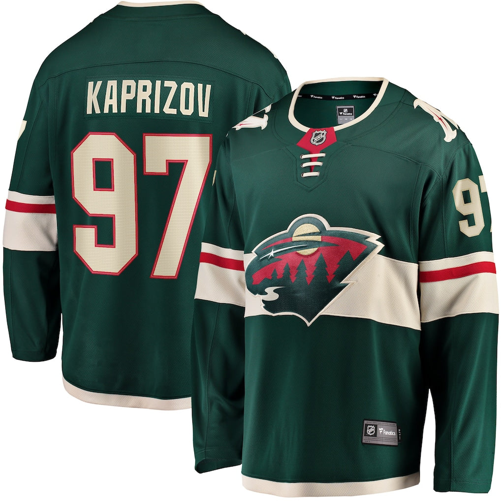 Kirill Kaprizov Minnesota Wild Home Premium Jersey - Green
