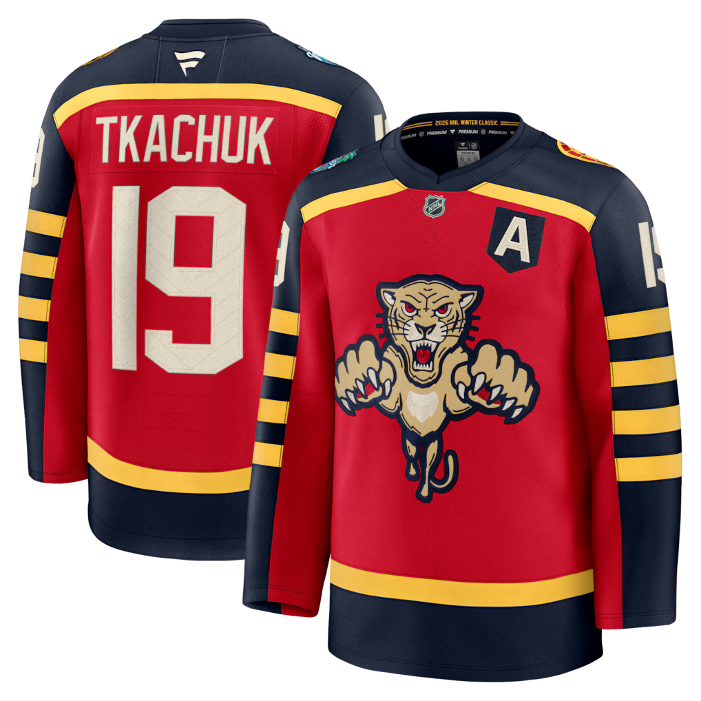 Matthew Tkachuk Florida Panthers 2026 Winter Classic Premium Jersey - Red