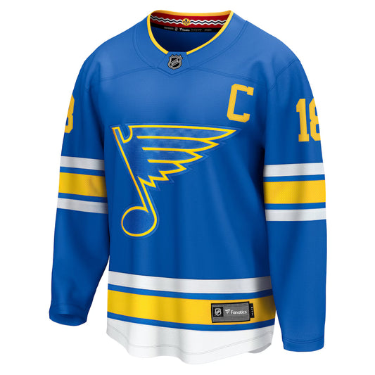 Robert Thomas #18 St. Louis Blues Hockey Jersey