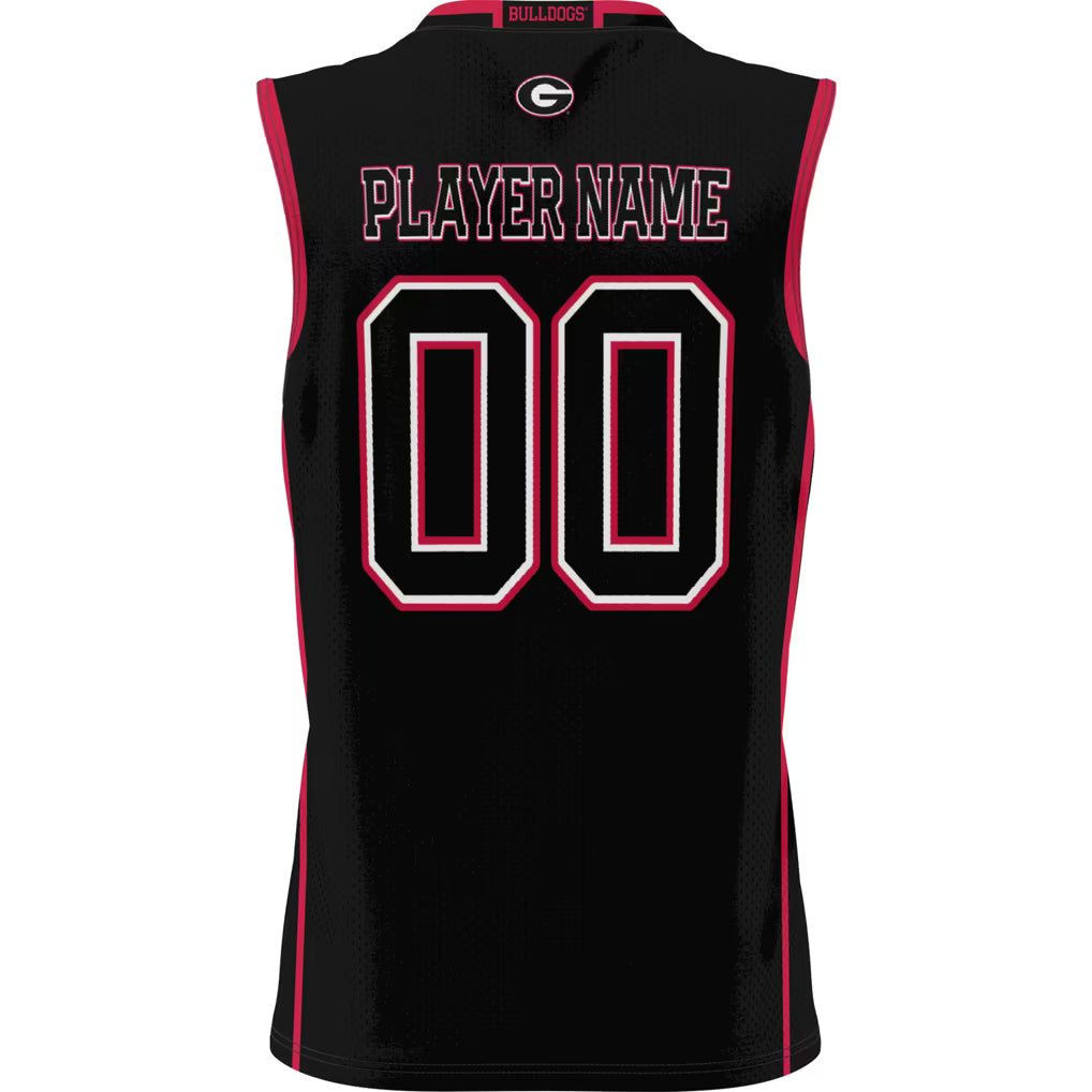 Georgia Bulldogs Custom Name and Number Basketball Jersey