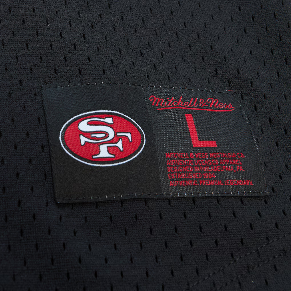 Joe Montana #16 San Francisco 49ers Black Football Fan Jersey