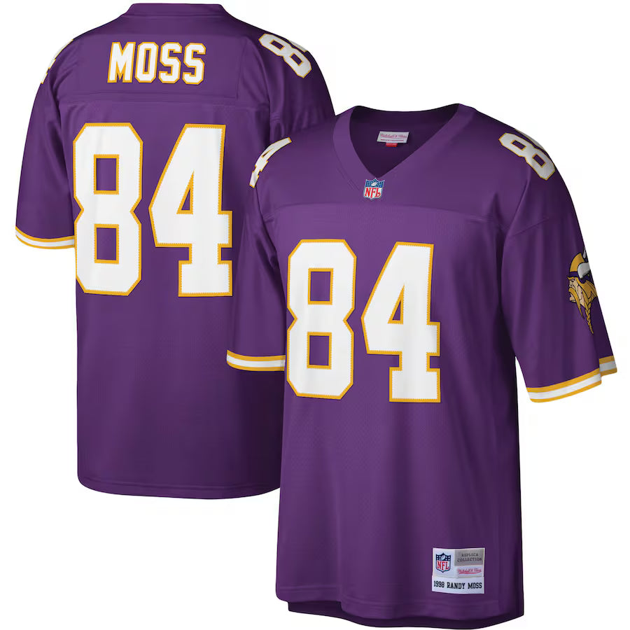 Randy Moss Minnesota Vikings Mitchell & Ness Legacy Replica Jersey - Purple - NFL