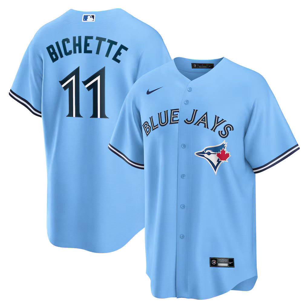 Bo Bichette Toronto Blue Jays Player Name Jersey - Powder Blue - MLB