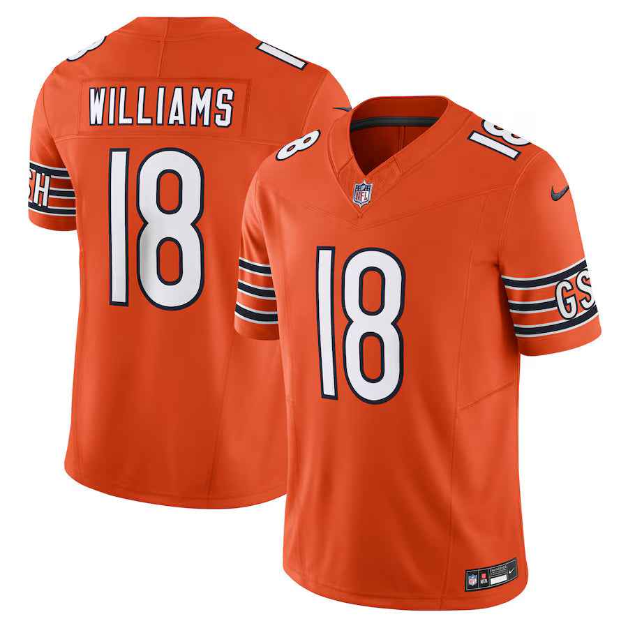 Caleb Williams Chicago Bears Jersey - Orange â product image