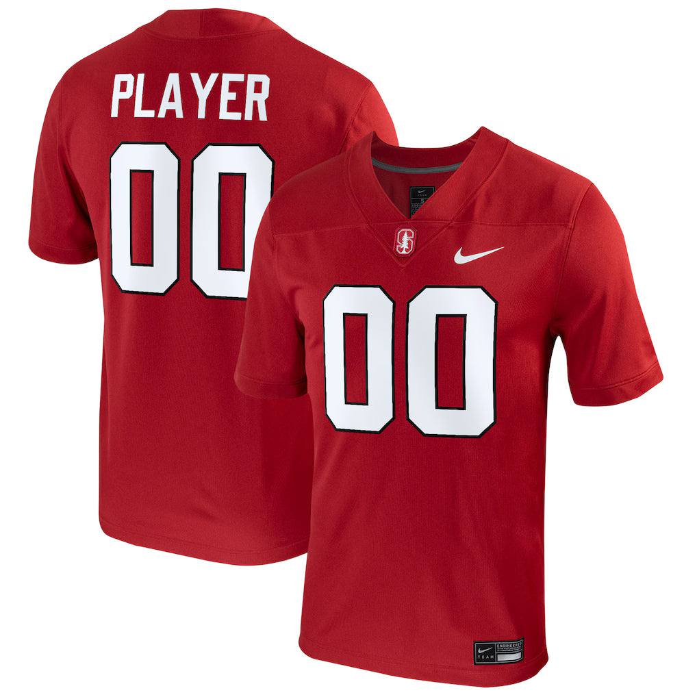 Stanford Cardinal Pick-A-Player NIL Football Jersey - Cardinal -