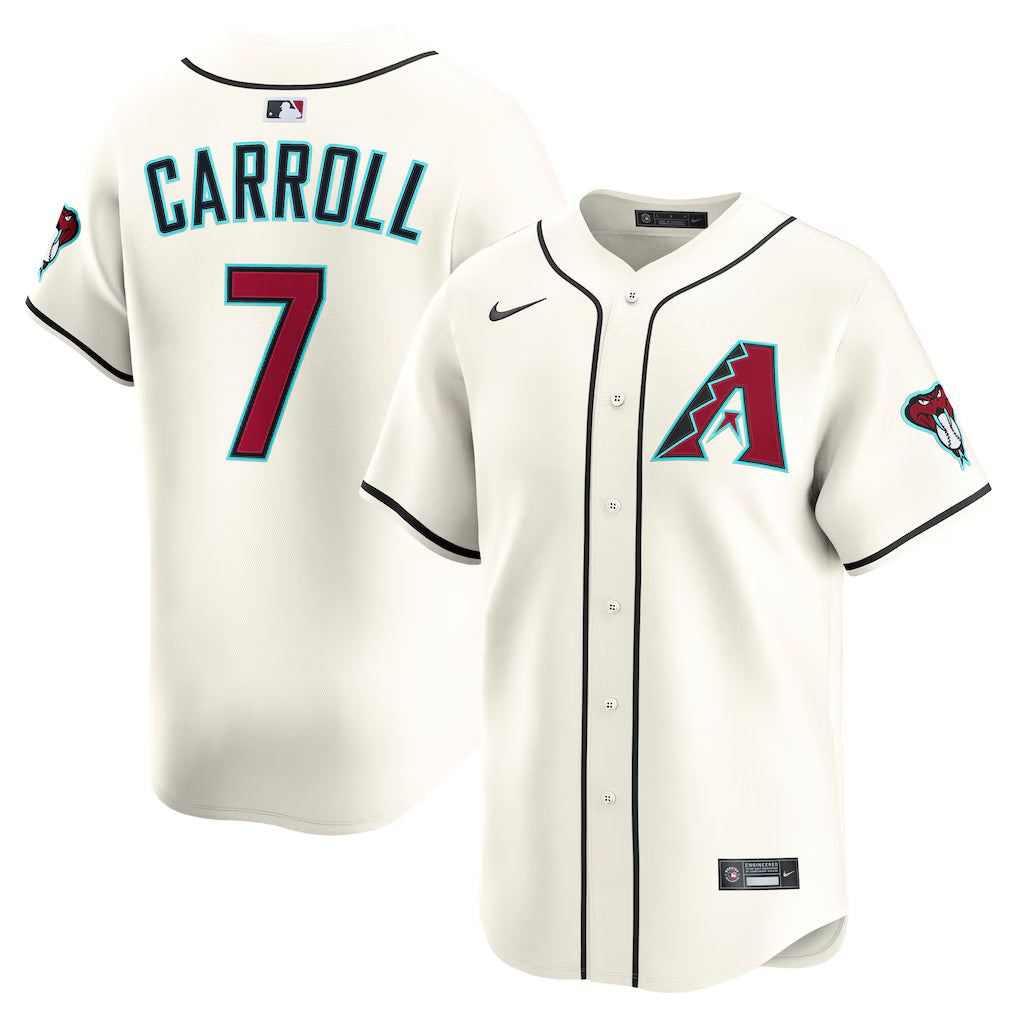 Corbin Carroll Arizona Diamondbacks Limited Player Jersey - Cream - MLB