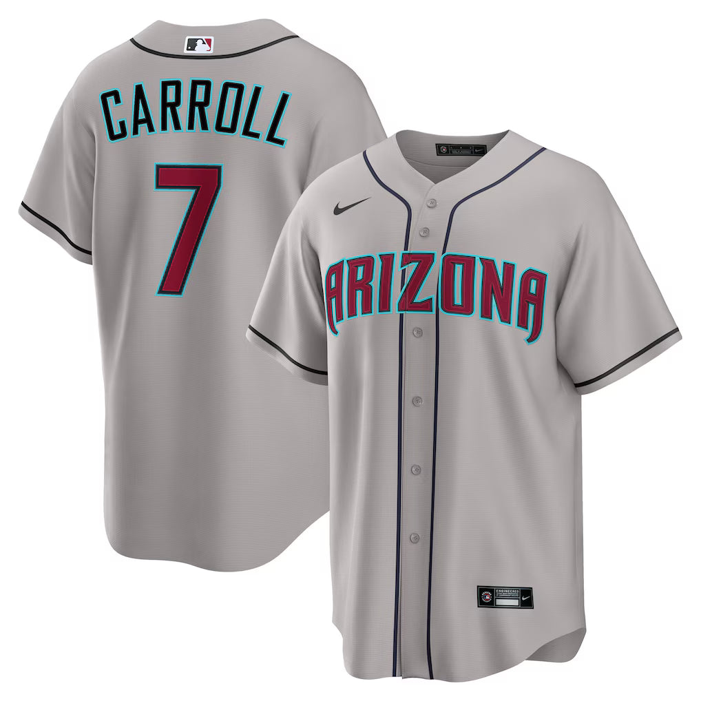 Corbin Carroll Arizona Diamondbacks Jersey - Gray - MLB