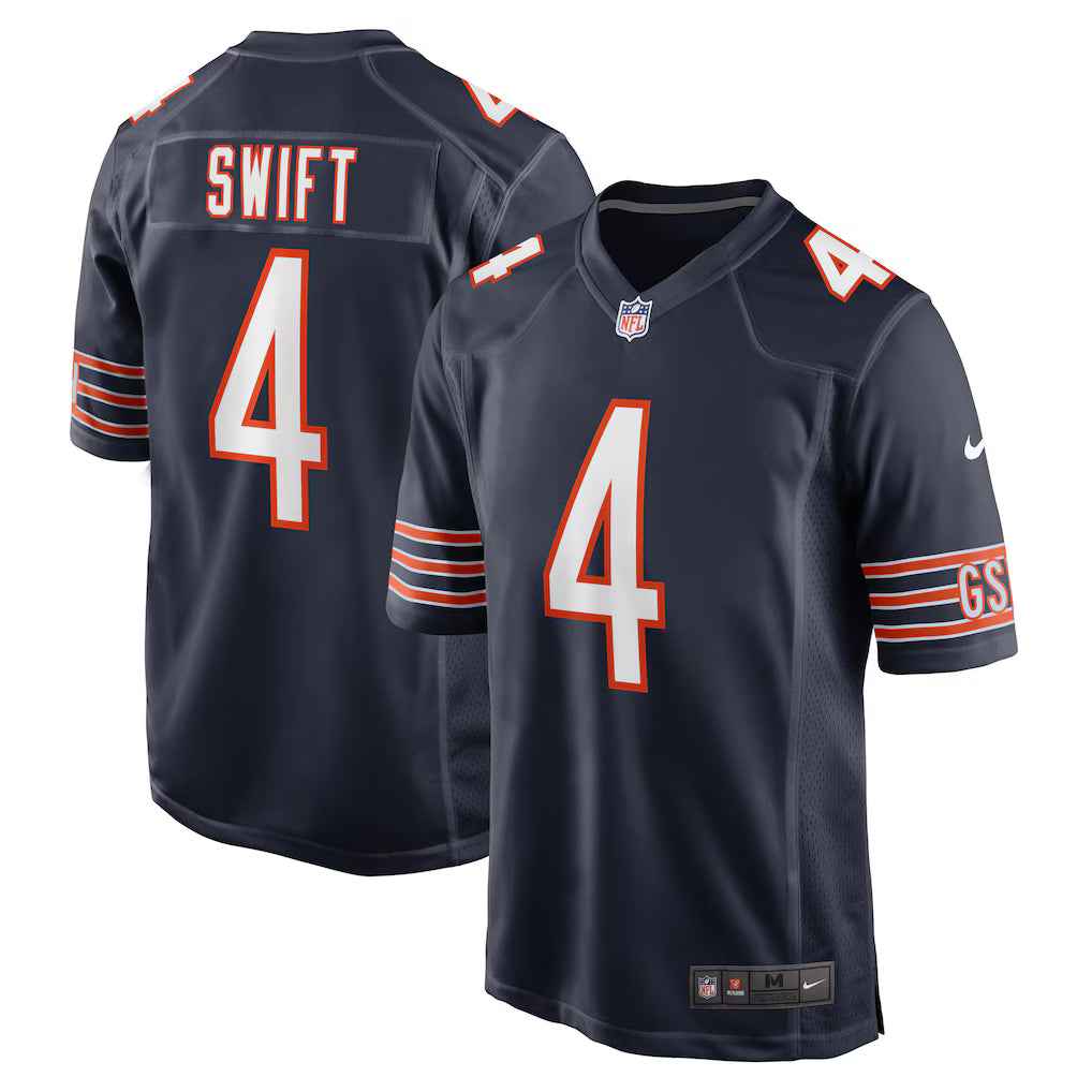 D'Andre Swift Chicago Bears NFL Jersey - Navy â product image