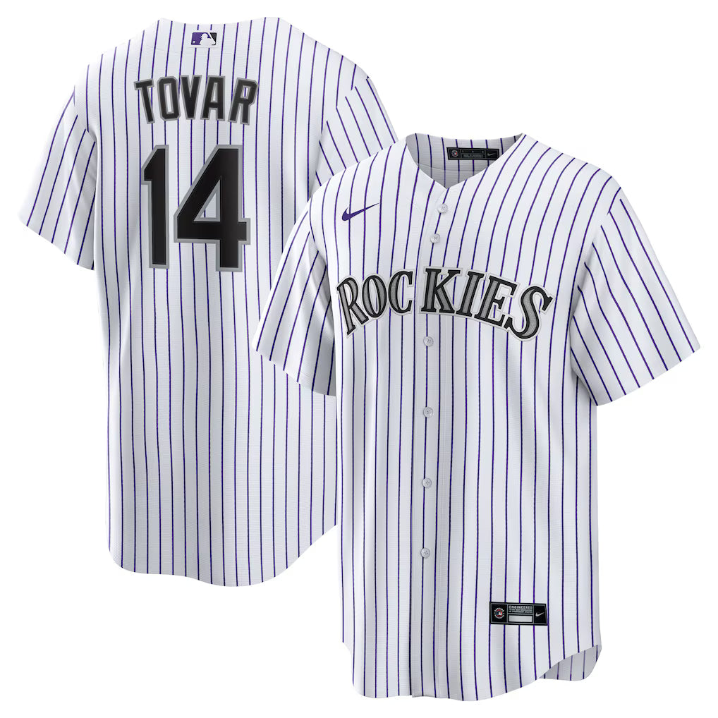 Ezequiel Tovar Colorado Rockies Jersey - White