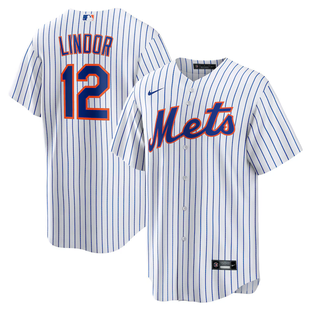 Francisco Lindor New York Mets Player Jersey - White