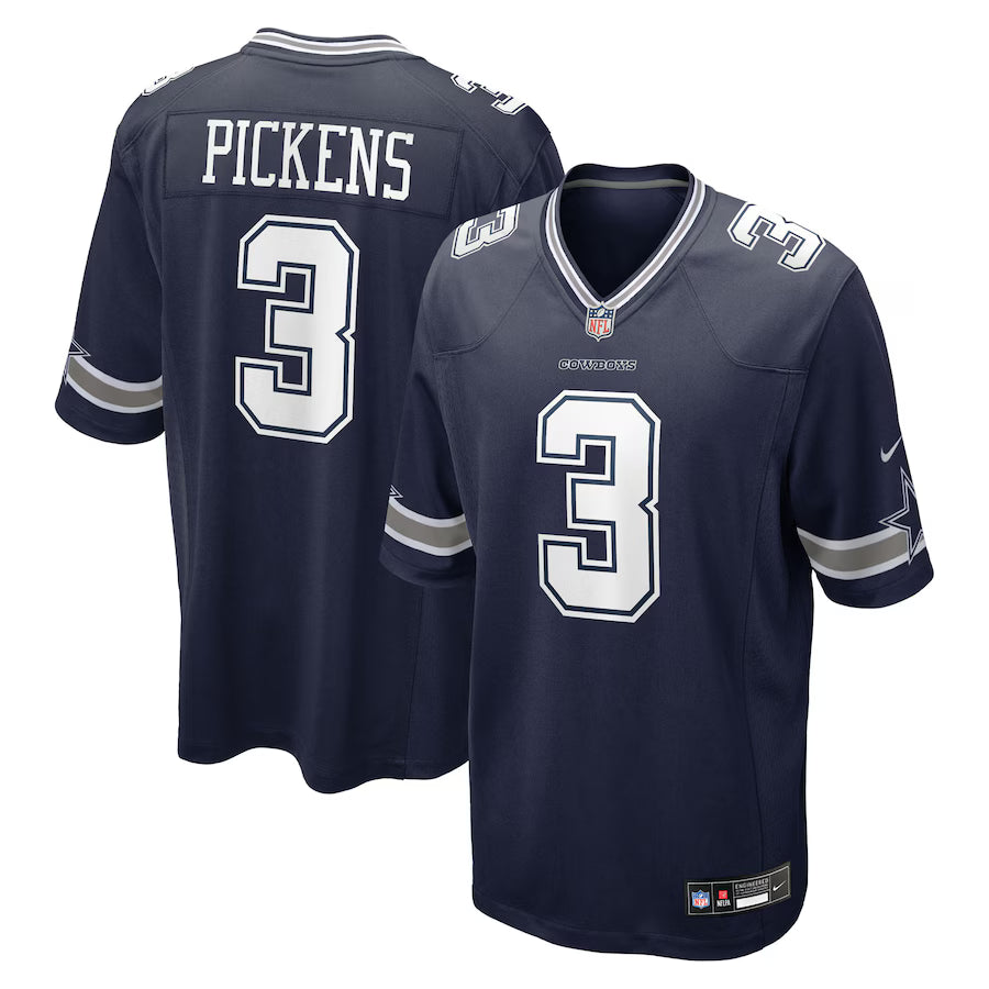 George Pickens Dallas Cowboys Game Jersey - Navy - NFL