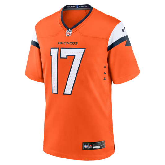 Jaylen Waddle #17 Denver Broncos Football Jersey