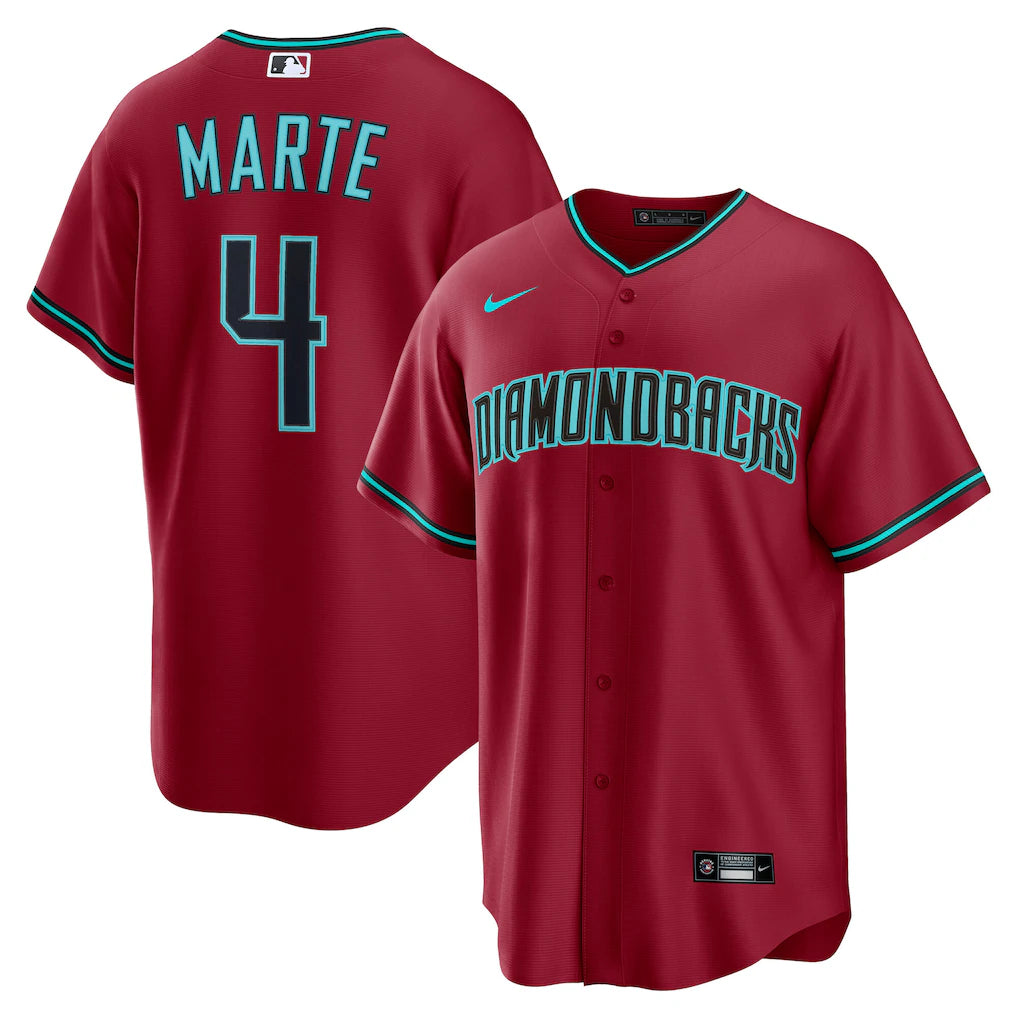 Ketel Marte Arizona Diamondbacks Jersey - Red - MLB