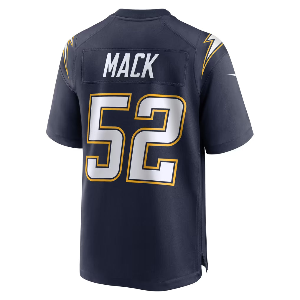 Khalil Mack #52 Los Angeles Chargers Football Jersey