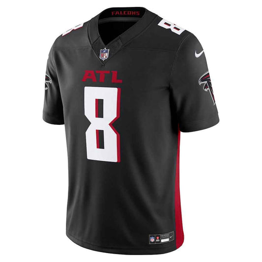 Kyle Pitts Sr. #8 Atlanta Falcons Custom Name & Number Black Football Fan Jersey