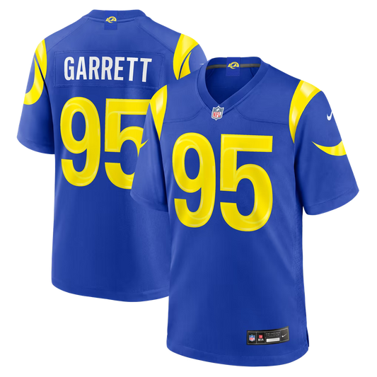 Myles Garrett #95 Los Angeles Rams Football Jersey