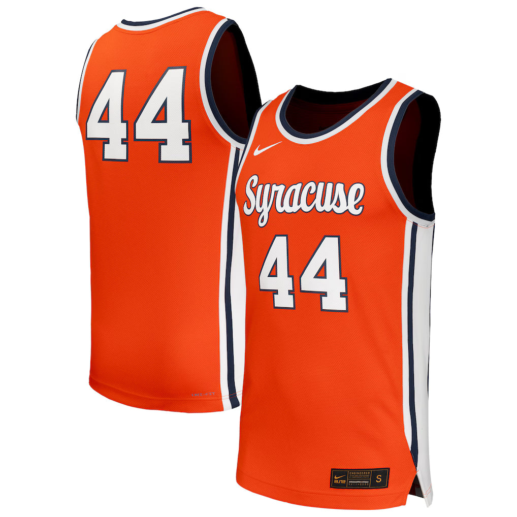 #44 Syracuse Orange Basketball Jersey - Orange -
