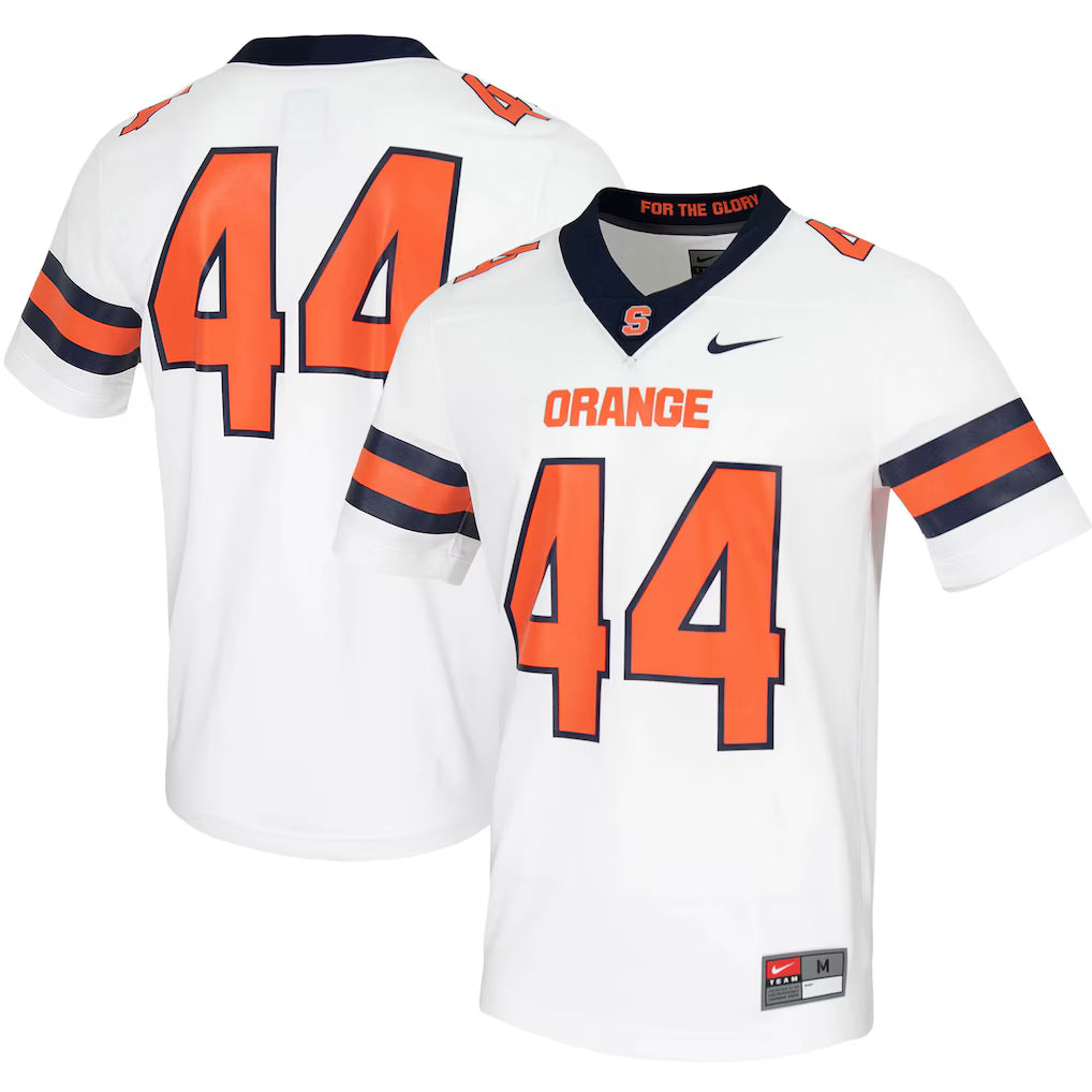 #44 Syracuse Orange Untouchable Game Jersey - White -