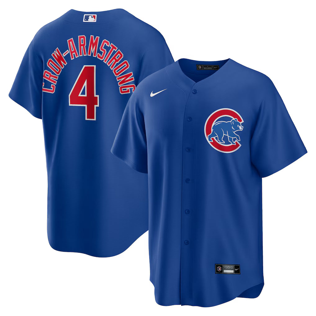 Pete Crow-Armstrong Chicago Cubs Jersey - Royal