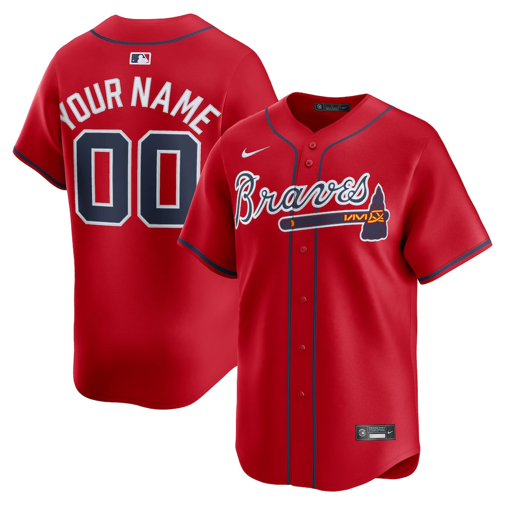 Atlanta Braves Jersey - Red
