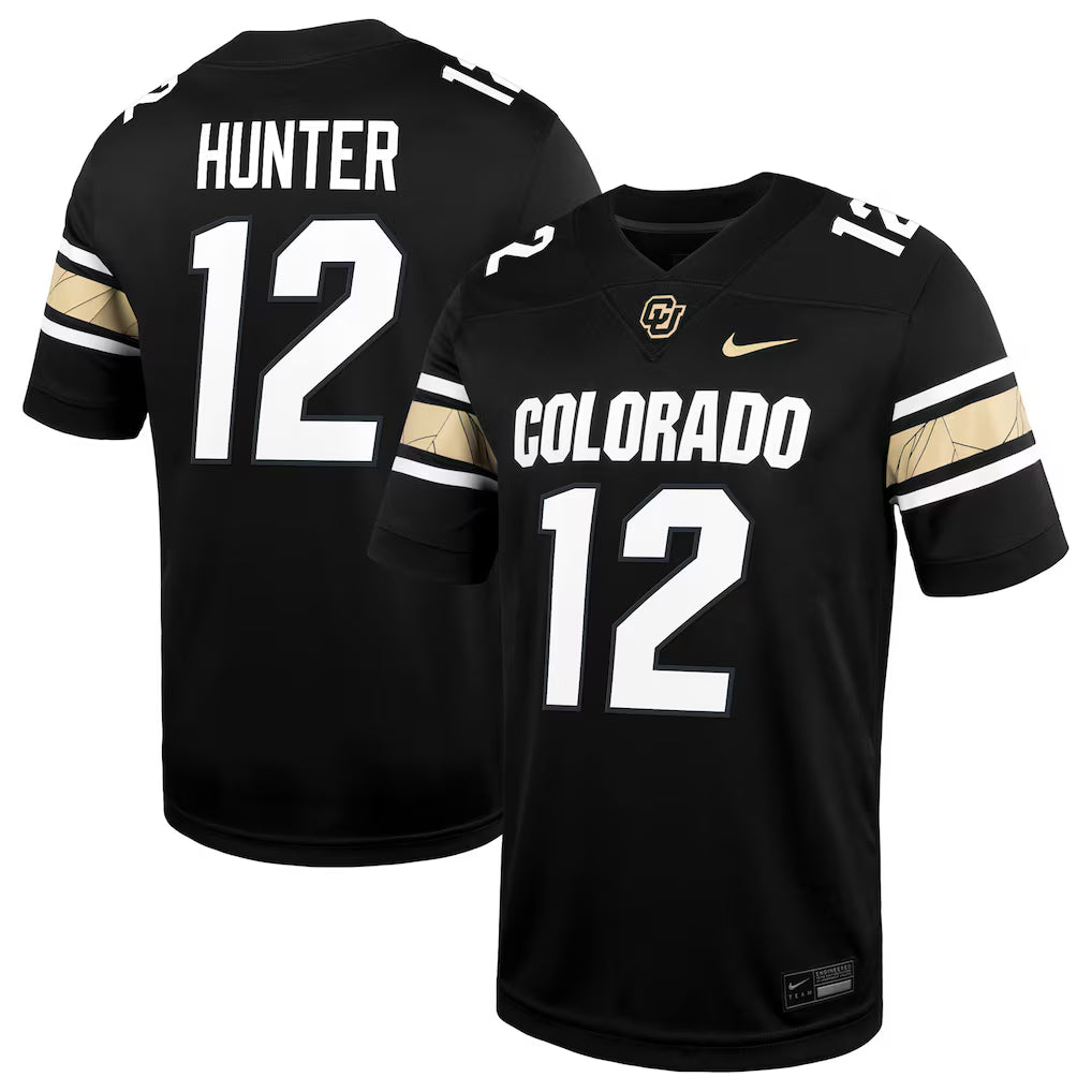 Travis Hunter Colorado Buffaloes Alternate Alumni Game Jersey - Black - NCAA