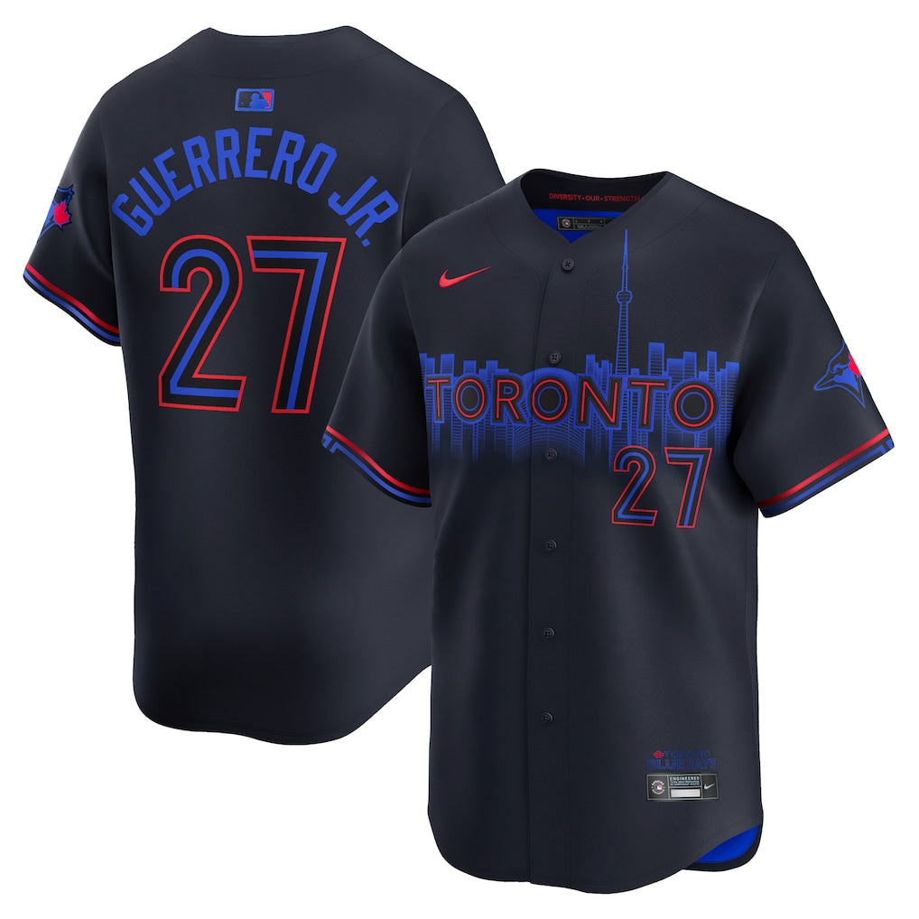 Vladimir Guerrero Jr. Toronto Blue Jays 2025-26 City Connect Limited Player Jersey - Black