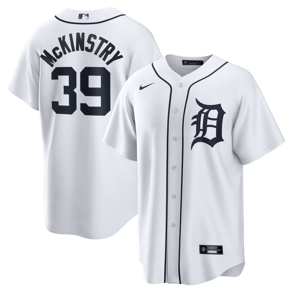 Zach McKinstry Detroit Tigers Jersey - White